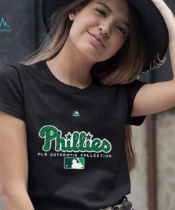 Philadelphia Phillies Majestic Green 2018 St. Patrick's Day Authentic Celtic T Shirt
