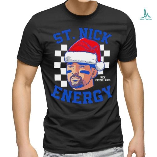 Philadelphia Phillies Nick Castellanos St. Nick Energy Christmas shirt