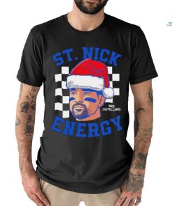 Philadelphia Phillies Nick Castellanos St. Nick Energy Christmas shirt
