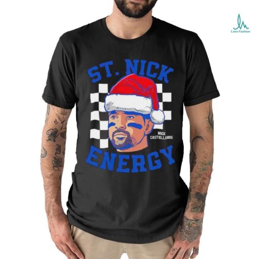Philadelphia Phillies Nick Castellanos St. Nick Energy Christmas shirt