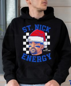 Philadelphia Phillies Nick Castellanos St. Nick Energy Christmas shirt