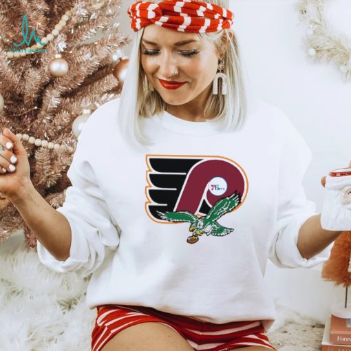 Philly Sports Eagles Phillies Sixers Flyers 76ers Go Birds Ring The Bell Hurts Harper NFL Shirt