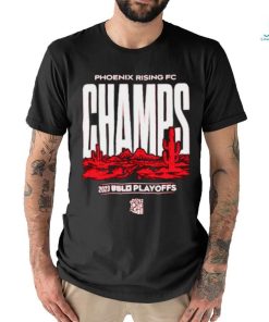 Phoenix Rising State Forty Eight 2023 USL Champions shirt