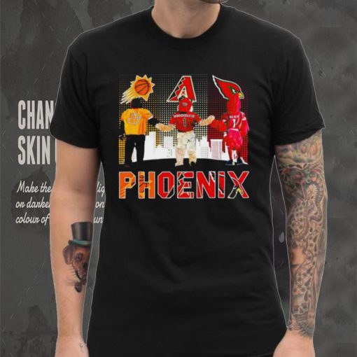 Phoenix city sport teams mascot shirt