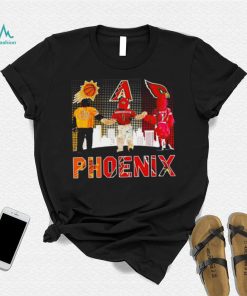 Phoenix city sport teams mascot shirt
