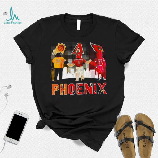 Phoenix city sport teams mascot shirt