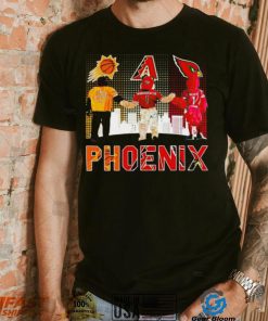 Phoenix city sport teams mascot shirt