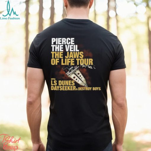 Pierce The Veil The Jaws Of Life Tour 2023 Tour Shirt