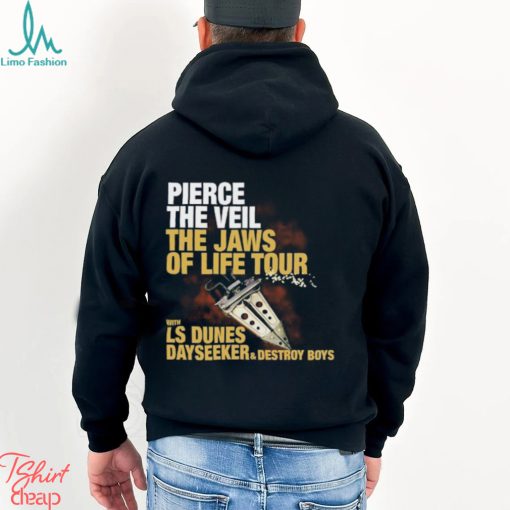 Pierce The Veil The Jaws Of Life Tour 2023 Tour Shirt