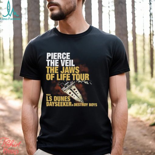 Pierce The Veil The Jaws Of Life Tour 2023 Tour Shirt