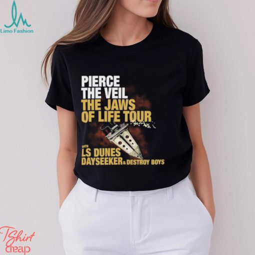 Pierce The Veil The Jaws Of Life Tour 2023 Tour Shirt