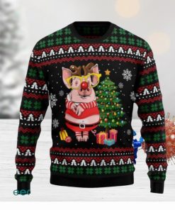 Pig Gorgeous Reindeer Ugly Christmas Sweaters Gift For Men Women