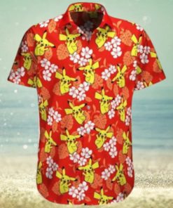 Pikachu Tropical Beach Pokemon hot Hawaiian Shirt