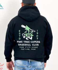 Pine Tree Capers Portland Minor League Baseball T Shirt