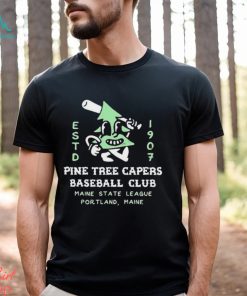 Pine Tree Capers Portland Minor League Baseball T Shirt