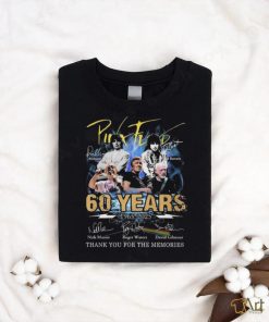 Pink Floyd 60 Years 1965 – 2025 Thank You For The Memories Shirt
