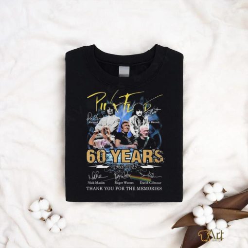 Pink Floyd 60 Years 1965 – 2025 Thank You For The Memories Shirt