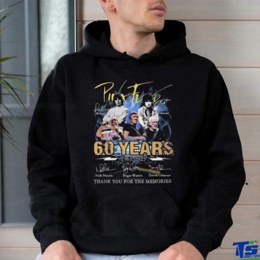 Pink Floyd 60 Years 1965 – 2025 Thank You For The Memories Shirt