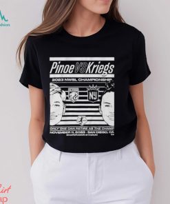 Pinoe Vs. Kriegs 2023 Nwsl Championship Shirt