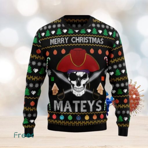 Pirate Skull Ugly Christmas Sweaters Gift For Men Women