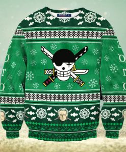 Pirate Zoro Ugly Christmas Sweater Perfect Holiday Gift