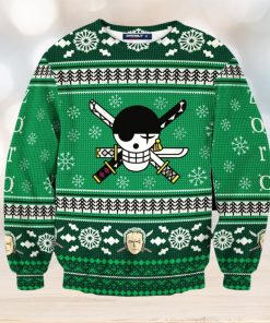 Pirate Zoro Ugly Christmas Sweater Perfect Holiday Gift