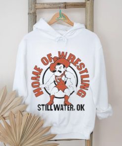 Pistol Pete Oklahoma State University Home Of Wrestling Stillwater Ok Mascot T shirt