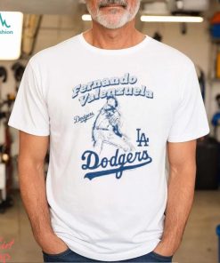 Pitch Tee Los Angeles Dodgers Fernando Valenzuela Shirt