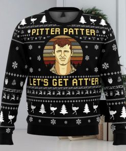 Pitter Patter Let’s Get At’er Letterkenny Ugly Christmas Sweater