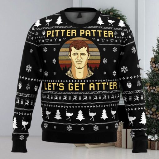 Pitter Patter Let’s Get At’er Letterkenny Ugly Christmas Sweater