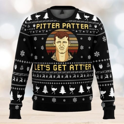 Pitter Patter Let’s Get At’er Letterkenny Ugly Christmas Sweater