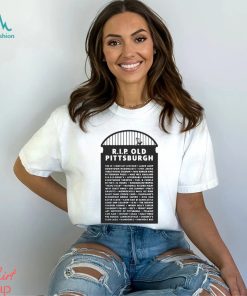 Pittsburgh City Paper RIP Old Pittsburgh shirt