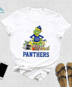 Pittsburgh Panthers Grinch and Max dog funny Christmas shirt
