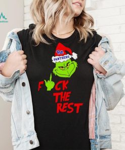 Pittsburgh Panthers Santa Grinch fuck the rest shirt