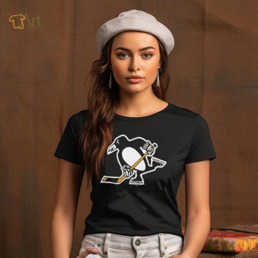 Pittsburgh Penguins Fanatics Branded Special Edition Primary Logo Raglan Tri Blend T Shirt