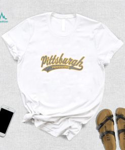Pittsburgh Penguins Starter White Tailsweep T Shirt