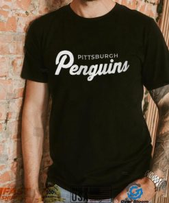 Pittsburgh Penguins Starter x NHL Black Ice Black Cross Check Shirt