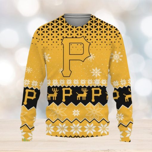 Pittsburgh Pirates Sports Football American Knitted Christmas 3D Sweater Gift Holidays