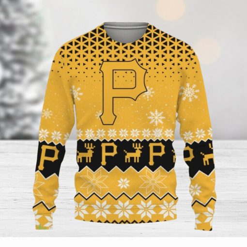 Pittsburgh Pirates Sports Football American Knitted Christmas 3D Sweater Gift Holidays