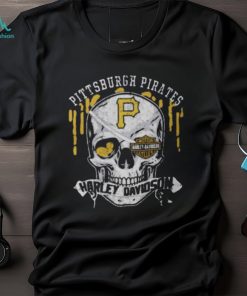 Pittsburgh Pirates x Harley Davidson Skull T Shirt, hoodie, sweater, long sleeve and tank top Pittsburgh Pirates x Harley Davidson Skull T Shirt