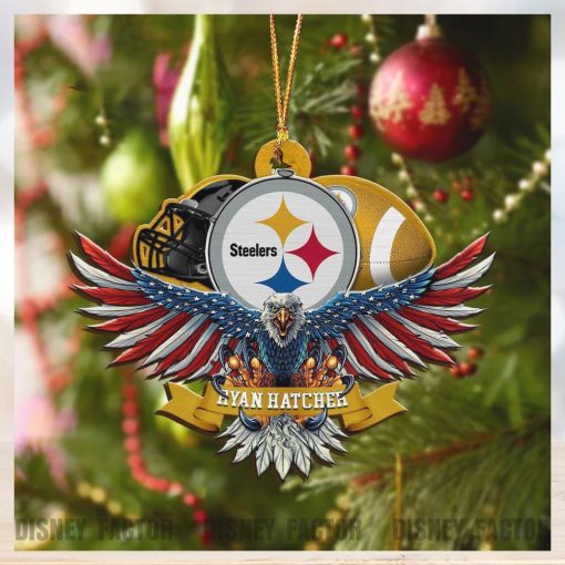 Pittsburgh Steelers Decorations, Eagles Christmas Ornaments