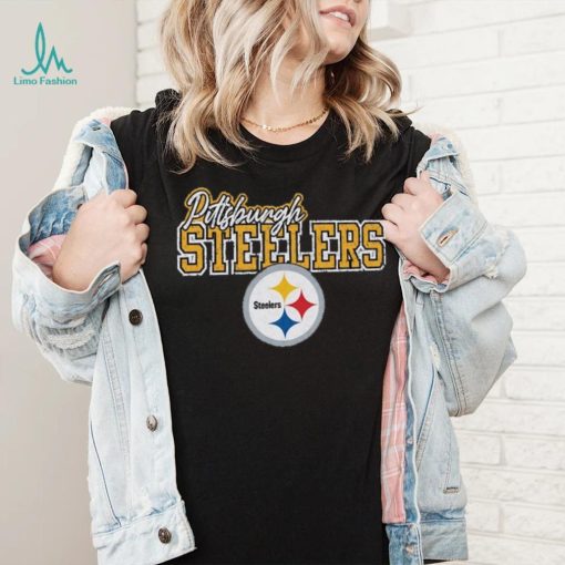 Pittsburgh Steelers Gameday Couture In The Spotlight Tonal Leopard Print Shirt