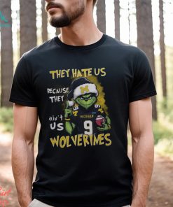 Pittsburgh Steelers Grinch They Hate Us Because Ain’t Us Wolverines Shirt