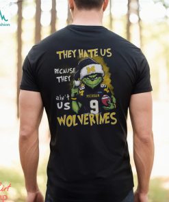 Pittsburgh Steelers Grinch They Hate Us Because Ain’t Us Wolverines Shirt