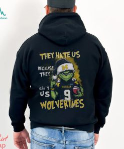 Pittsburgh Steelers Grinch They Hate Us Because Ain’t Us Wolverines Shirt