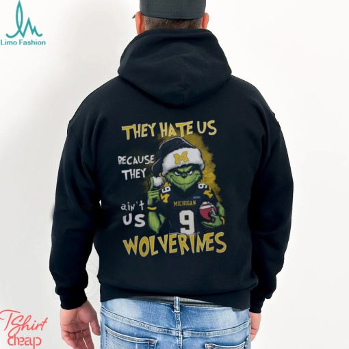 Pittsburgh Steelers Grinch They Hate Us Because Ain’t Us Wolverines Shirt