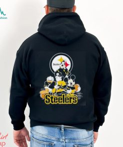 Pittsburgh Steelers Mickey Mouse Donald Duck Goofy shirt