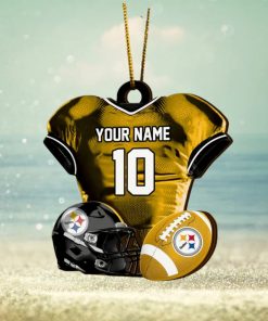 Pittsburgh Steelers NFL Sport Ornament Custom Name And Number