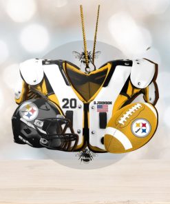 Pittsburgh Steelers NFL Sport Ornament Custom Your Name And Number