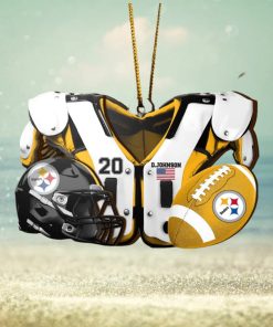 Pittsburgh Steelers NFL Sport Ornament Custom Your Name And Number